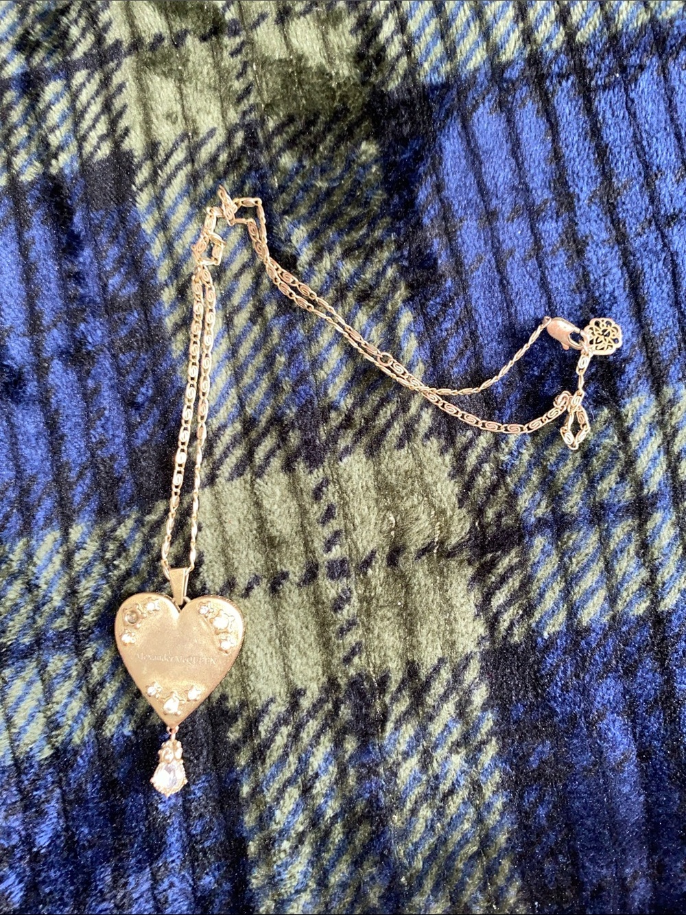 Alexander McQueen Charm Heart Pendant